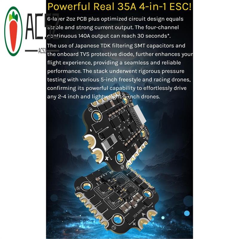 Betaflight Fc - AC52-Voor Speedybee F405 Mini Stack BLS