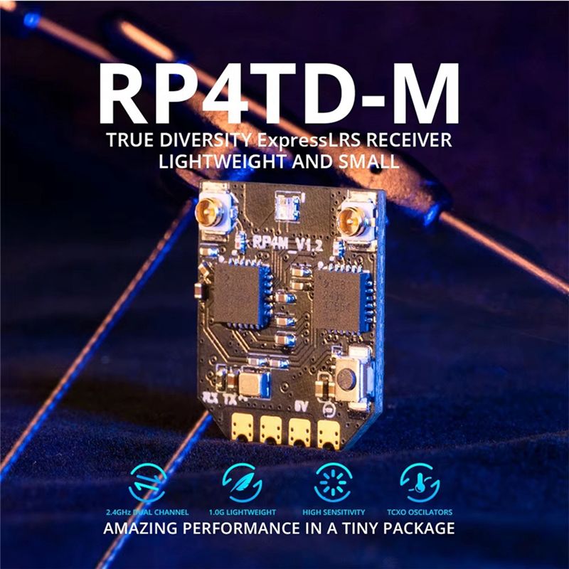 Mini Drone - [Todaybuy] RP4TD-M Expresslrs 2,4 GHz voor