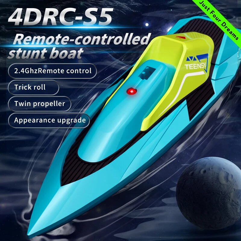 Radio Transmitter 2.4Ghz - 2.4G Mini Rc Boot 10Km/U Hoge