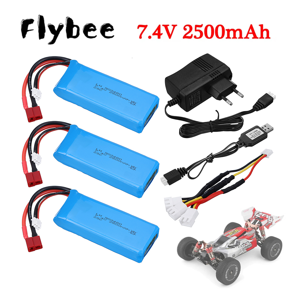 Balance Charger Rc - 2s 7,4 V 2500 mAh Lipo-batterijladersets