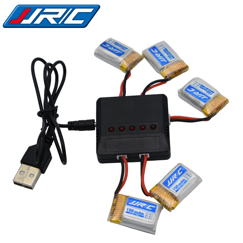 Balance Charger Rc - Originele JJRC H36 Batterij 3.7V 150mAh