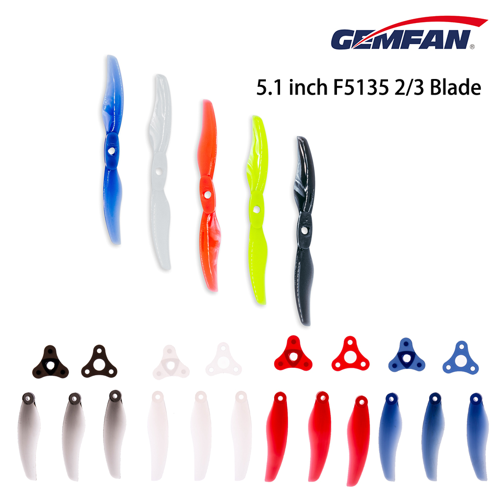4 paar GEMFAN Floppy Proppy F5 - 5 Inch Propeller recensie en prijs