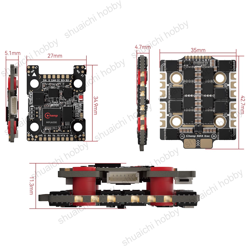 1Set FPV Racing Drone 3-8S FC  - Betaflight Fc recensie en prijs