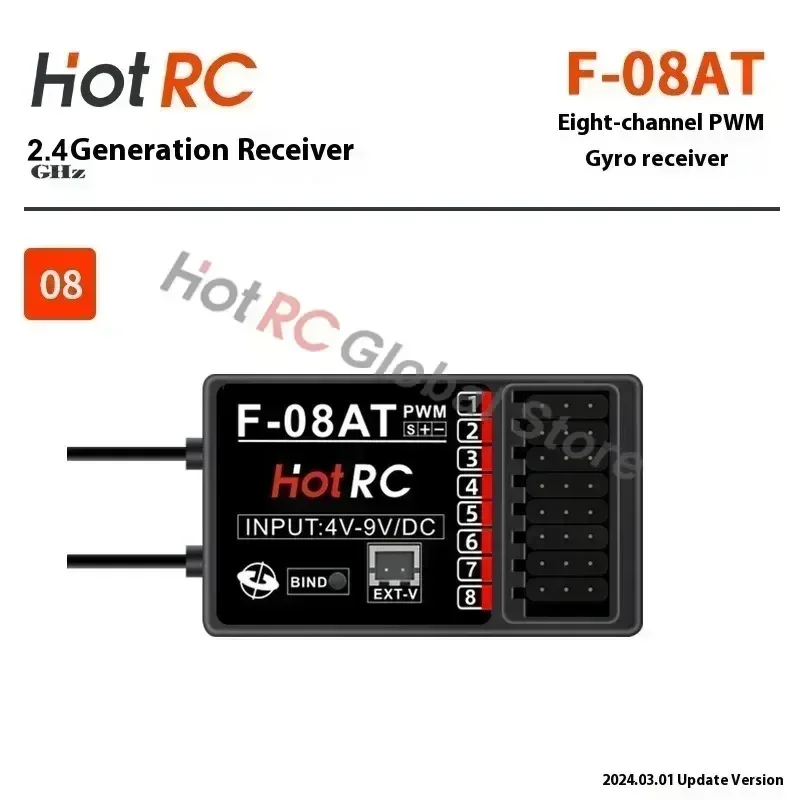 HOTRC 2.4Ghz 4/6/8 Kanaals F-0 - Radio Transmitter 2.4Ghz recensie en prijs