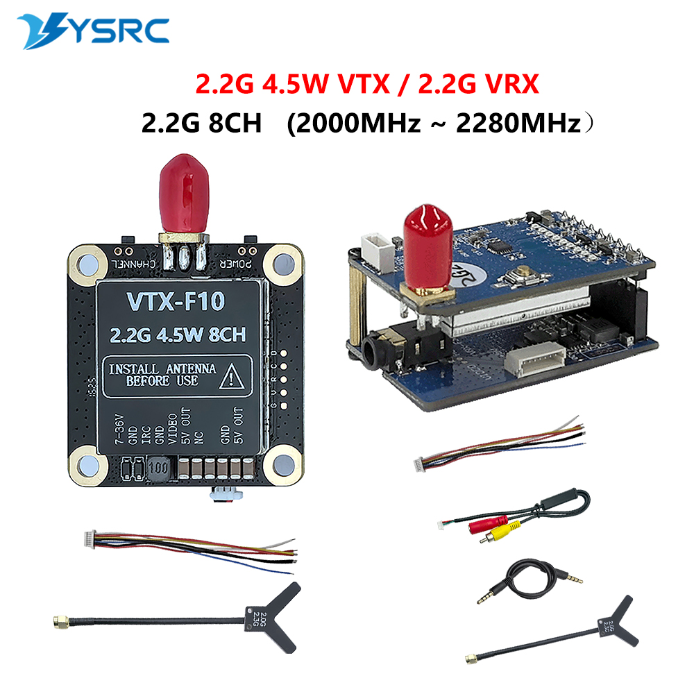 2.0-2.2G 4.5W VTX 8CH FPV Vide - Goggles Fpv recensie en prijs