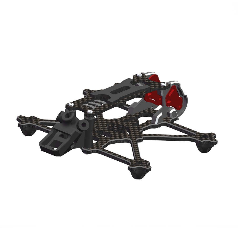 AlfaRC Fi-25 DJI O4 Air Unit 6 - Carbon Fiber Drone Frame recensie en prijs