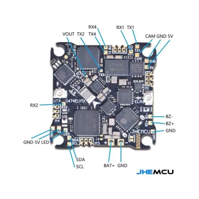 VoltSJHEMCU G474ELVTX F411 ELV - Betaflight Fc recensie en prijs