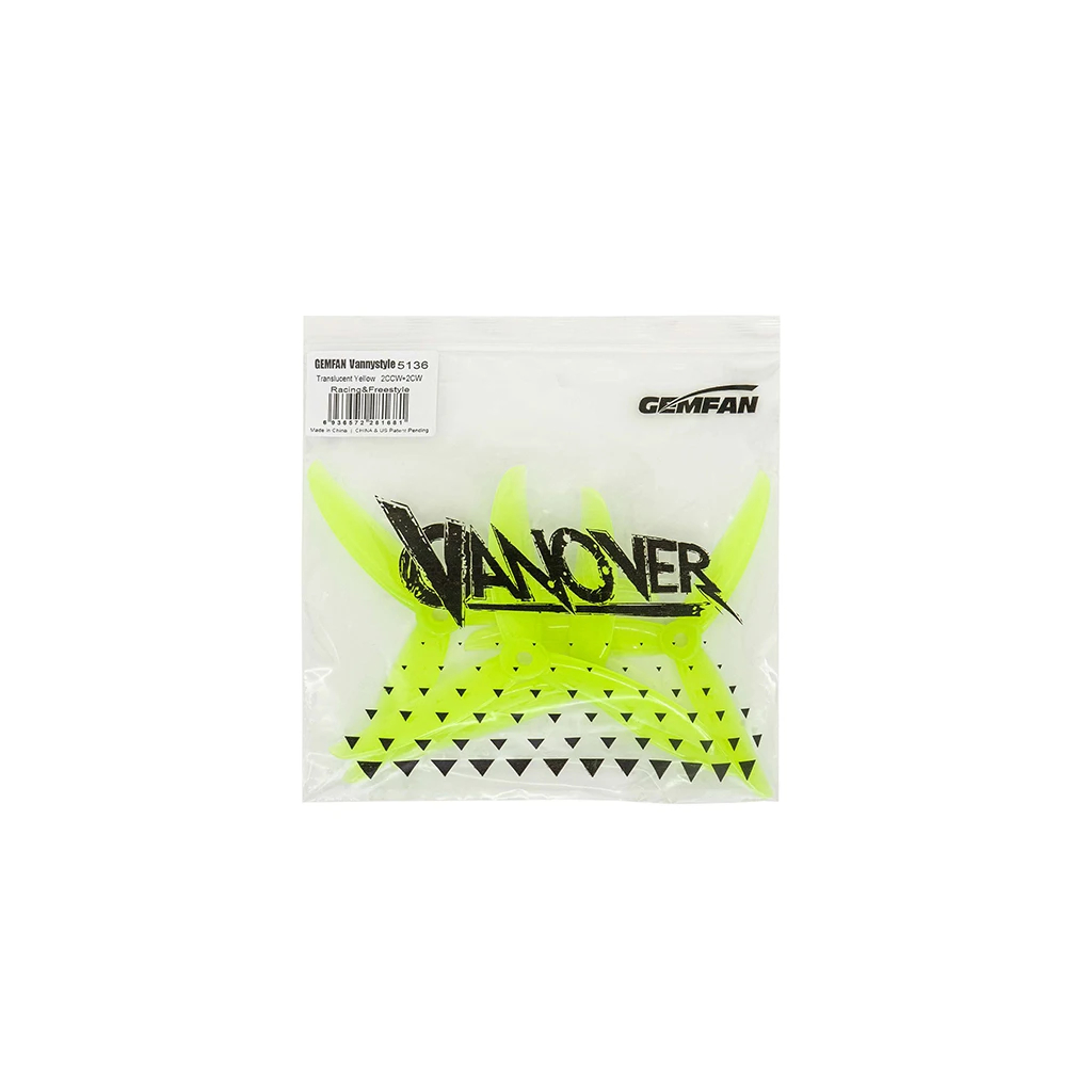 Gemfan 5136 5.1x3.6x3 3 Paddle - 5 Inch Propeller recensie en prijs