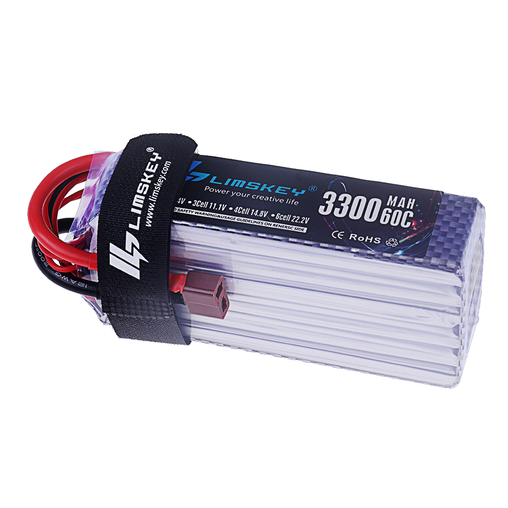 Gloednieuwe 3300mAh 22.2V 60C  - Lipo Battery 6S recensie en prijs