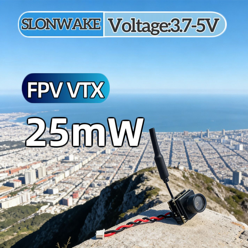 SLONWAKE FPV 25mW vermogenssim - Mini Drone recensie en prijs