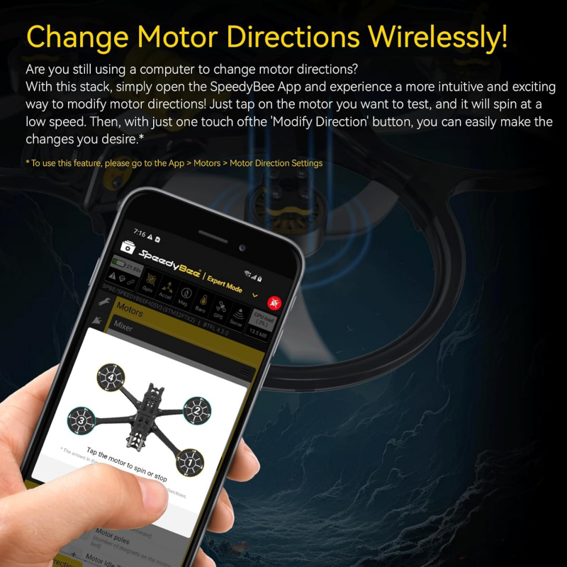 F405 Mini Stack BLS 35A 4in1 E - F405 Flight Controller recensie en prijs