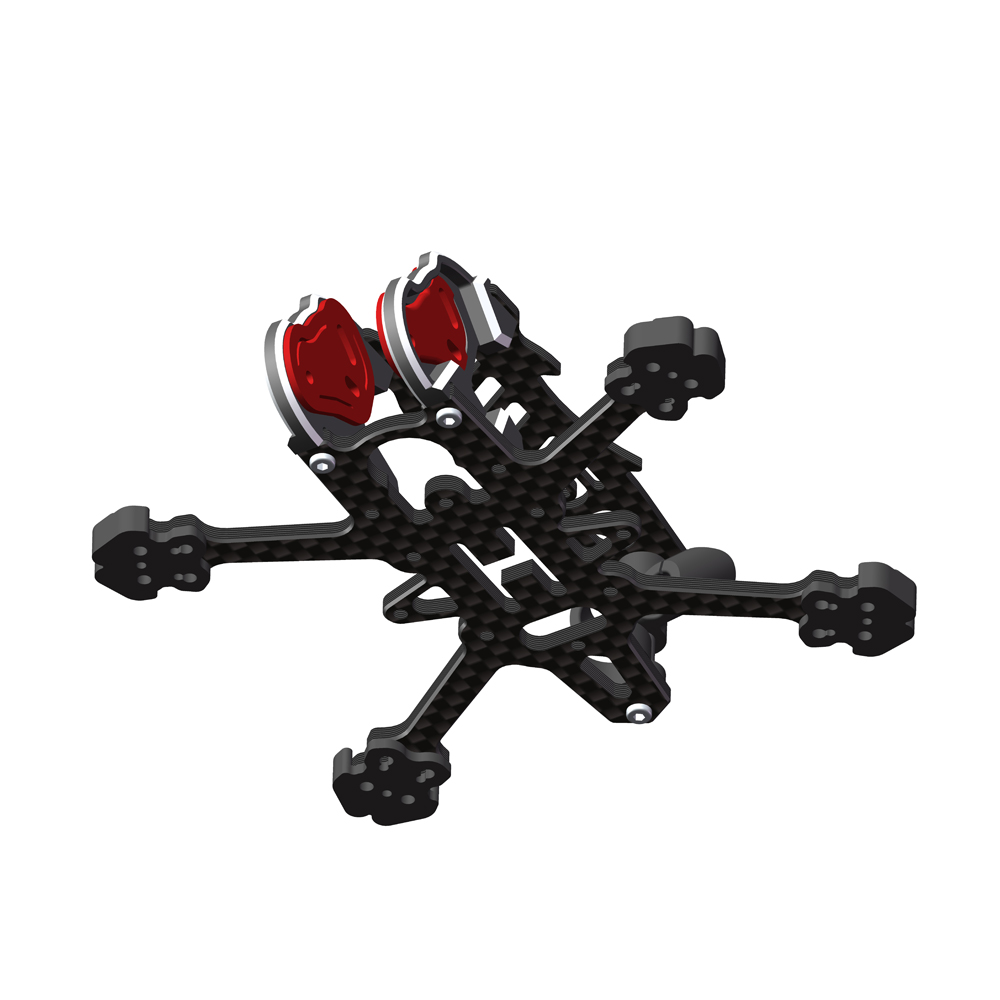 AlfaRC Fox-2 DJI O4 Air Unit 5 - Carbon Fiber Drone Frame recensie en prijs
