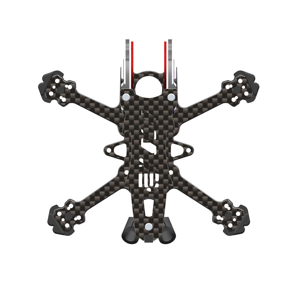 AlfaRC Fox-2 DJI O4 Air Unit 5 - Carbon Fiber Drone Frame recensie en prijs