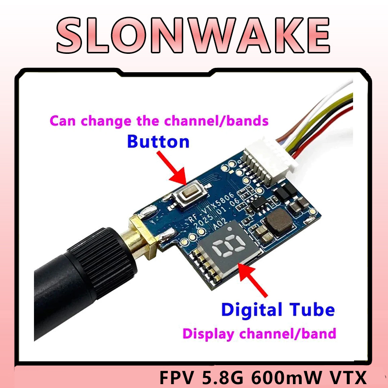 SLONWAKE 5.8G TS5823 PRO Mini  - Analog Fpv Camera recensie en prijs