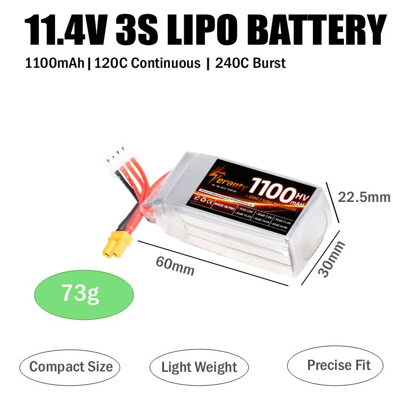 Teranty 2S 3S 4S 6S HV LiPo-ba - Lipo Battery 4S recensie en prijs