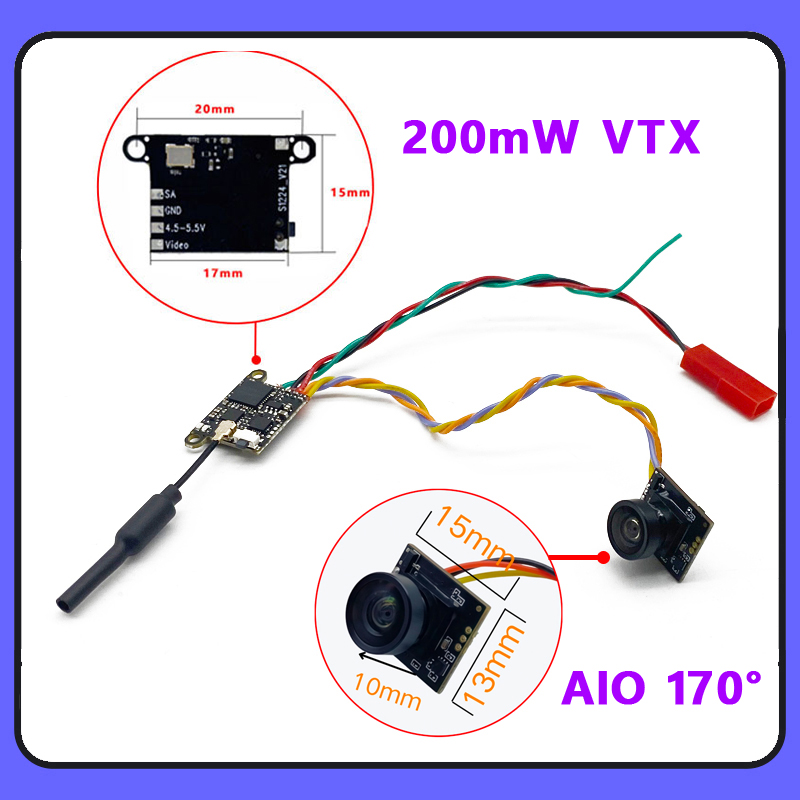 SLONWAKE 5.8G 1200TVL FPV Came - Mini Drone recensie en prijs