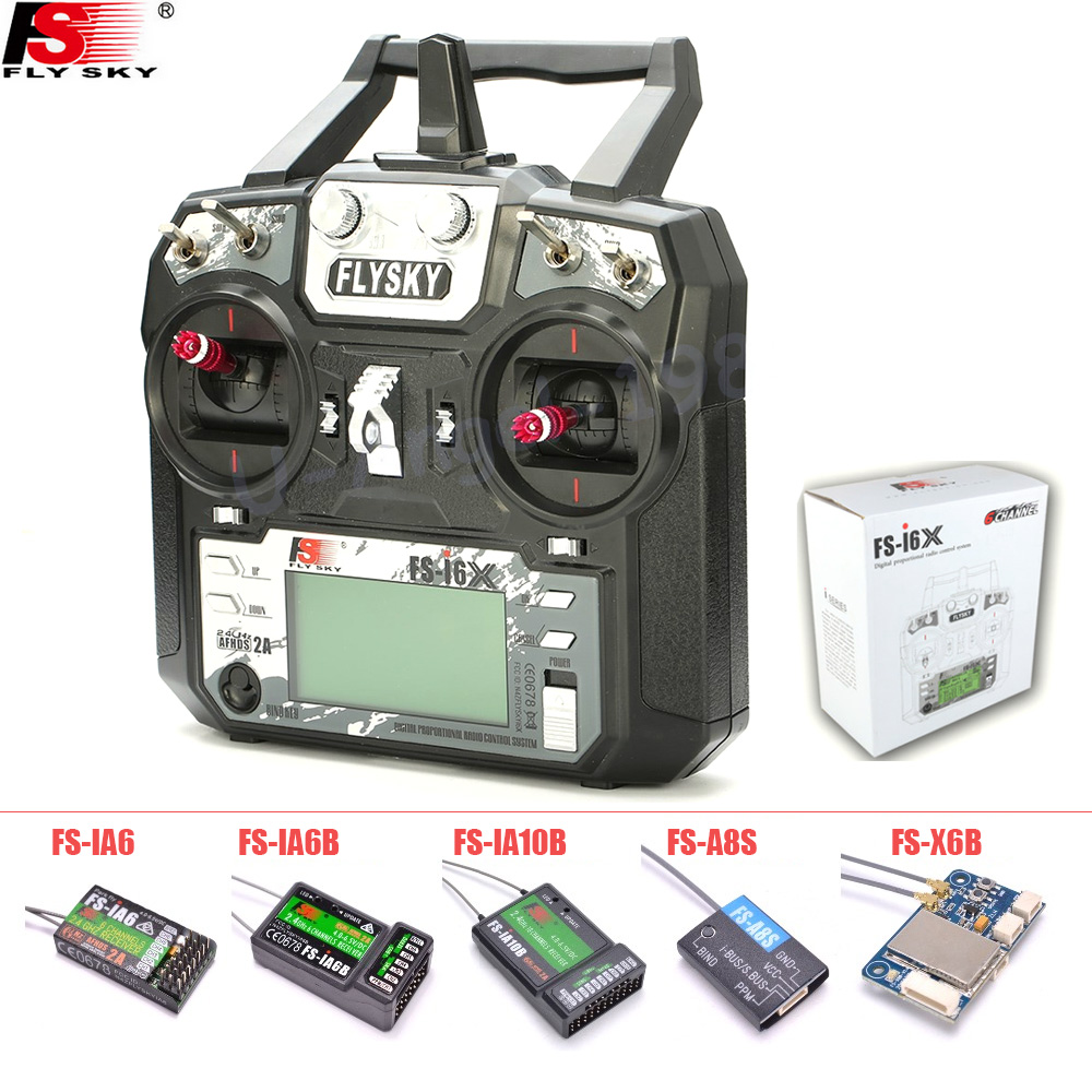FLYSKY FS-i6X FS i6X 10CH 2,4  - Radio Transmitter 2.4Ghz recensie en prijs