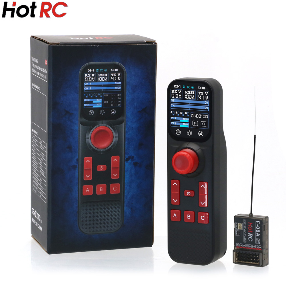 Hotrc DS-800 2.4Ghz 8CH FHSS A - Radio Transmitter 2.4Ghz recensie en prijs