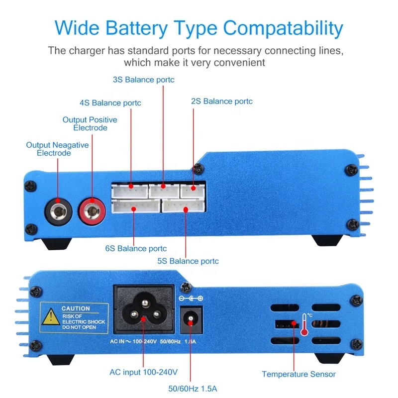 IMAX B6AC RC Lader 80W 6A 2-6S - Lipo Battery 6S recensie en prijs
